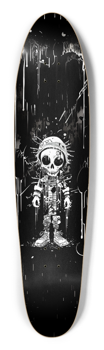 Skully Custom Longboard Longboard Shape