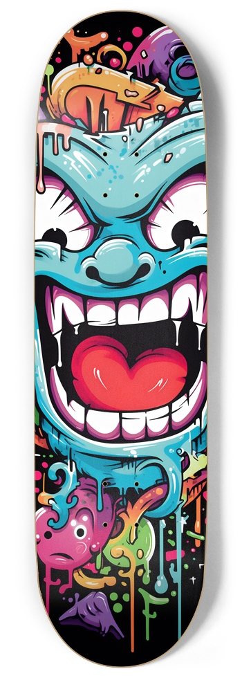 Big Face Custom Skateboard 9 Inch Skateboard
