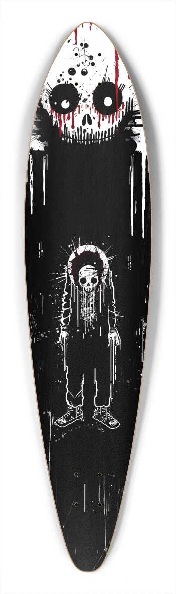 Overwatch Custom Longboard Pintail Longboard