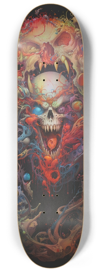 Crazy Eyes Holographic Custom Skateboard 8-1/4 Skateboard Deck