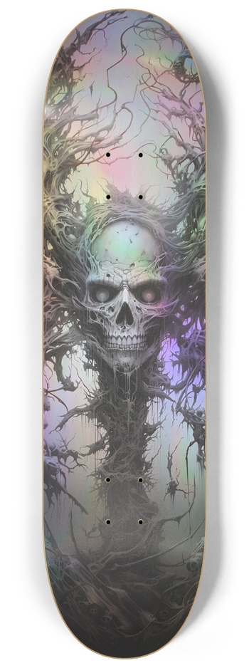Evil Roots Hologram Custom Skateboard 8-1/4 Skateboard Deck