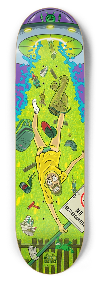 Abducted 8.75" 8-3/4 Inch Skateboard