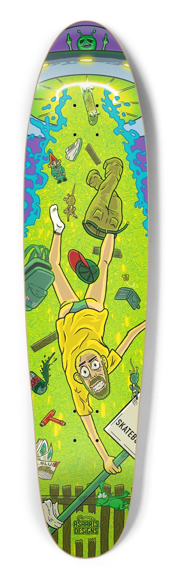 Abducted Longboard Longboard Shape