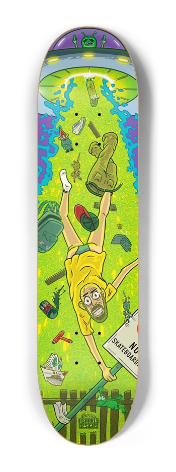 Abducted 7.25" (KIDS) 7-1/4 Mini/Kid Skateboard