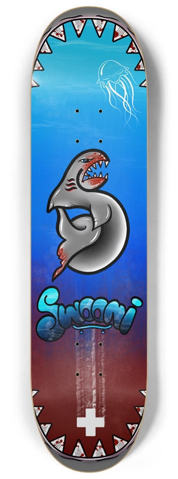 SH@RK 8.25 8-1/4 Skateboard Deck