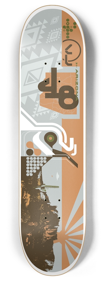48 8 Inch Skateboard Deck