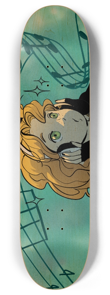 Sparkly - Ride Ready 8 Inch Skateboard Deck