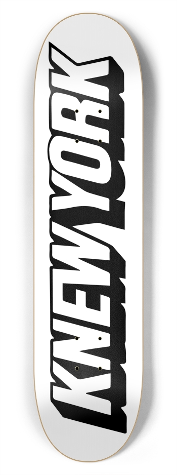 Knew York Deck 7-3/4 Skateboard Deck
