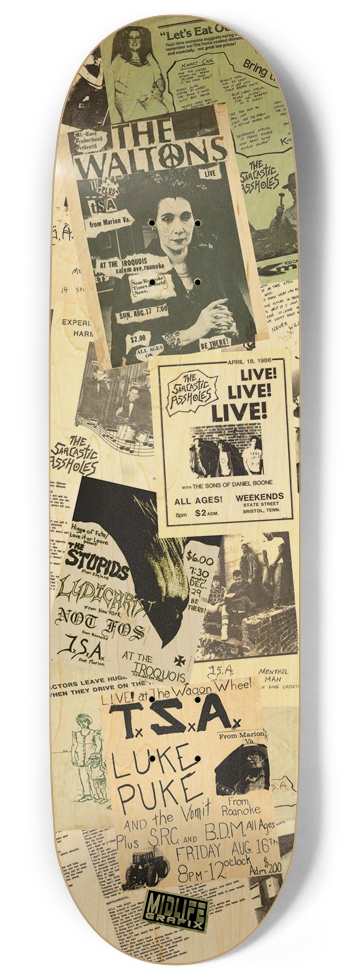 T.S.A. Flyer Deck- 9 Inch Popsicle 9 Inch Skateboard