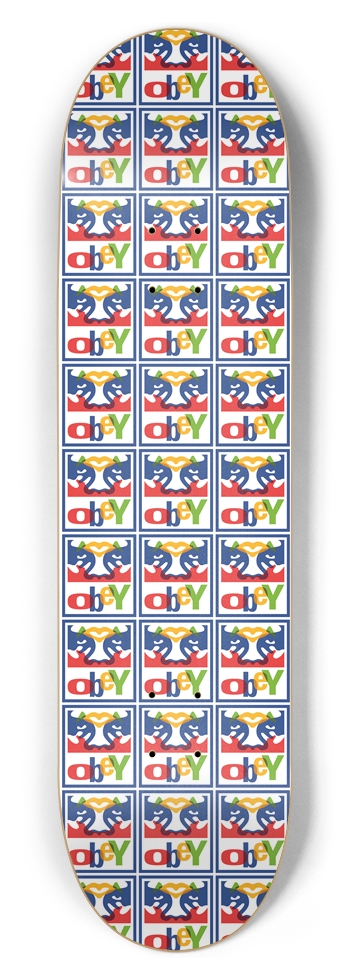 eBey 8-1/2 8-1/2 Skateboard Deck