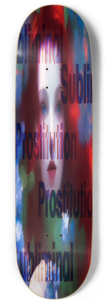 Nympho Version  9 Inch Skateboard