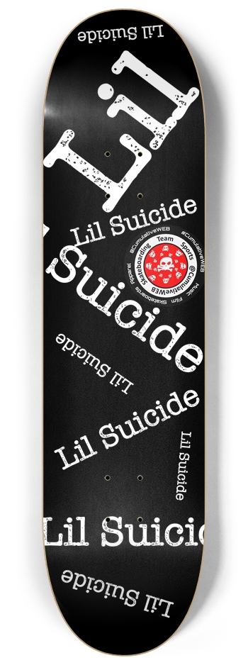 Lil Suicide (halfpipe) 8-1/4 Skateboard Deck