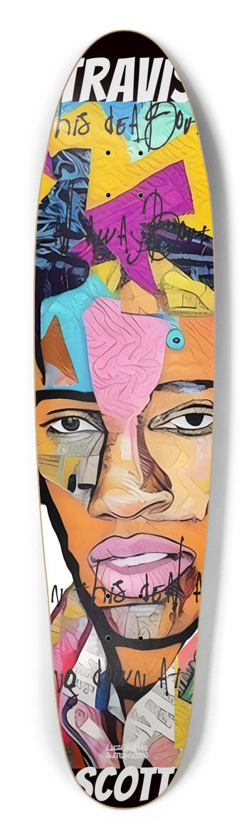 Rapper 8 Drawing Longboard Longboard Shape