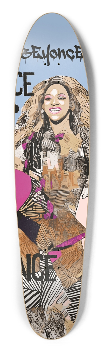 B n°2 Art Longboard Longboard Shape