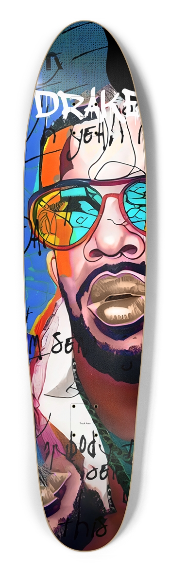 Rapper 7 Art Longboard Longboard Shape