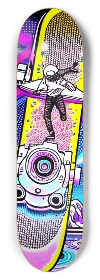 8.5 Truck Off deck  8-1/2 Skateboard Deck