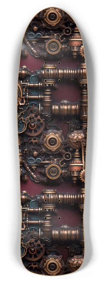 Steampunk 2 Skateboard Retro Rocket