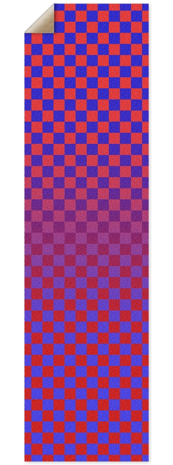 Checkered Crossfade Griptape 9 x 33 Inch Griptape
