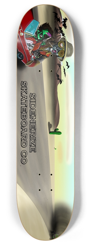 BATS EVERYWHERE 8.0 8 Inch Skateboard Deck