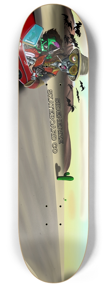 BATS EVERYWHERE 8.25 8-1/4 Skateboard Deck
