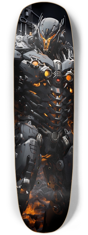 Battle Mech Skateboard Square Nose