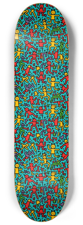 Retro Graffiti Board 8-1/4 Skateboard Deck