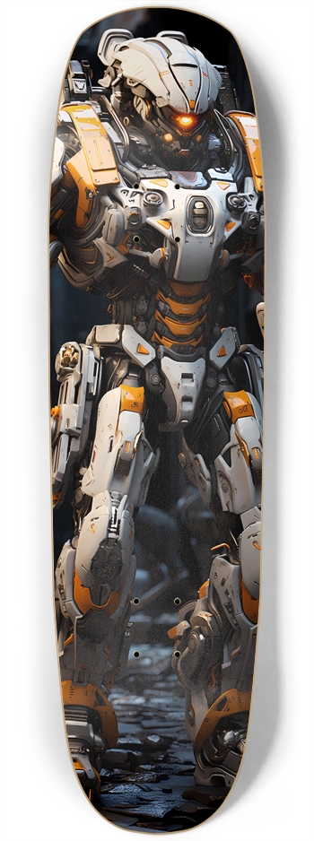 Battle Mech Skateboard Square Nose