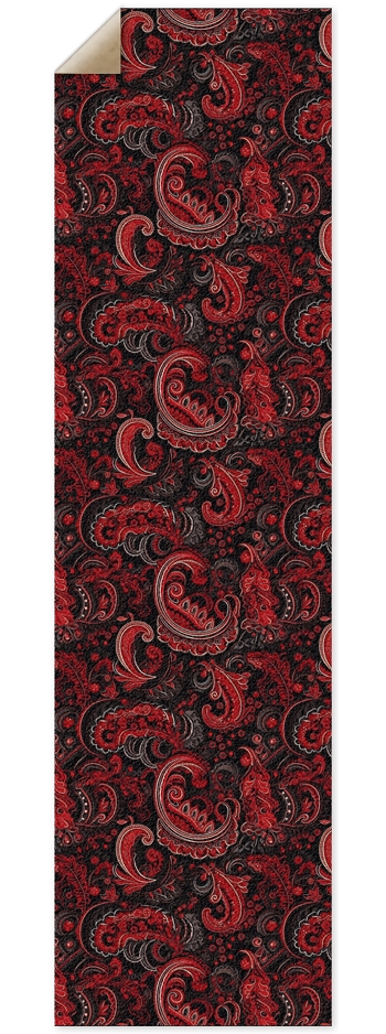 Red Paisley Griptape 9 x 33 Inch Griptape