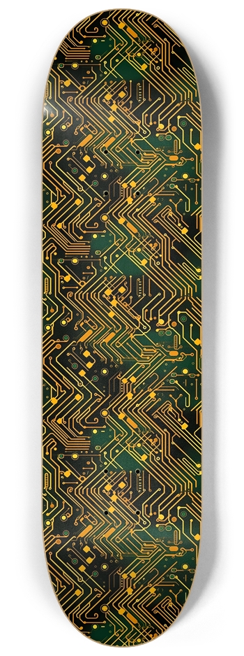 Circuit Board 2 Skateboard 8-1/4 Skateboard Deck