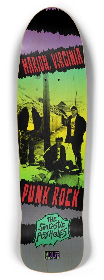 T.S.A. The Sarcastic Assholes Marion Pic Retro Rocket