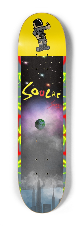 Soular Skate New Home Kiddie 7-1/4 Mini/Kid Skateboard