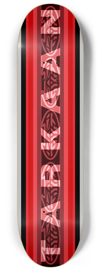 TARKAAN Classic red 8-1/4 Skateboard Deck