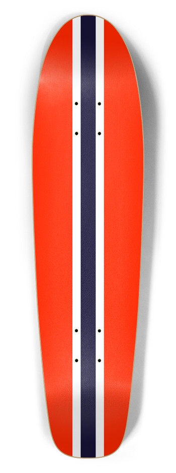 Racer Red Skateboard Bottle Tail