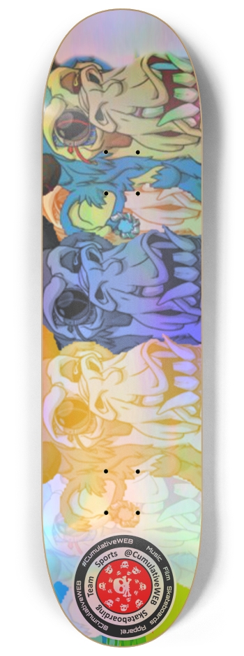 Lil Suicide (FACES) 8-1/4 Skateboard Deck