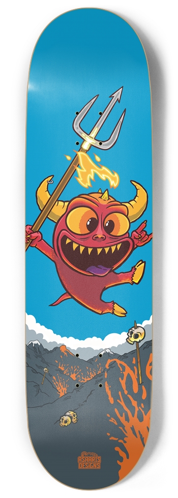 Cheeky Devil 9.0" 9 Inch Skateboard