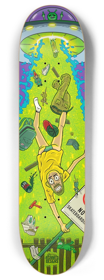 Abducted 8.0" 8 Inch Skateboard Deck