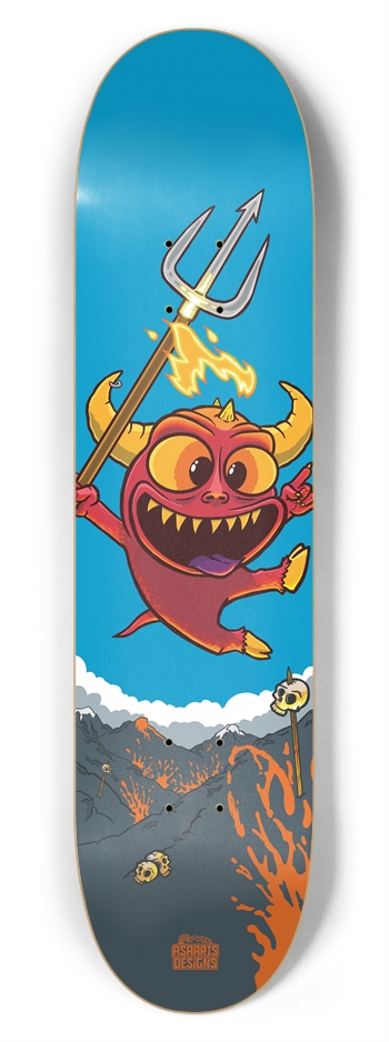 Cheeky Devil 7.75" 7-3/4 Skateboard Deck