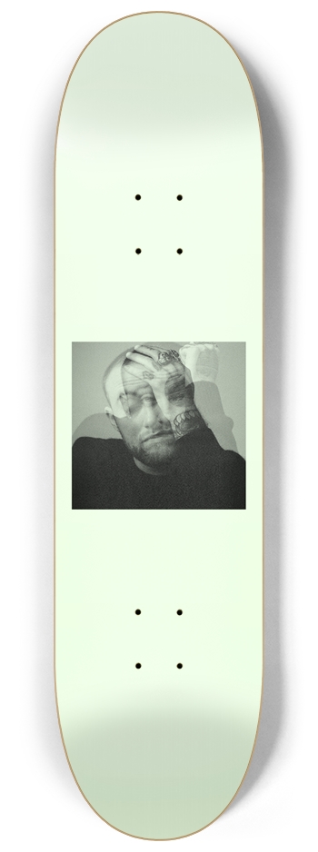 Circles Mac Miller Custom Skateboard Deck 8-1/4 Skateboard Deck