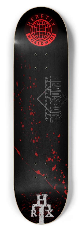 heretix worldwide 8-1/2 Skateboard Deck