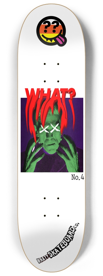 WHAT? Franken Board 8-1/4 Skateboard Deck