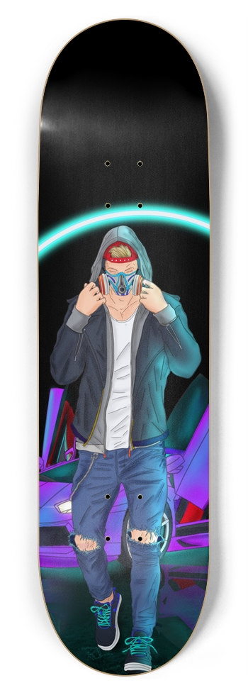 8.75 Cyber vandal 8-3/4 Inch Skateboard