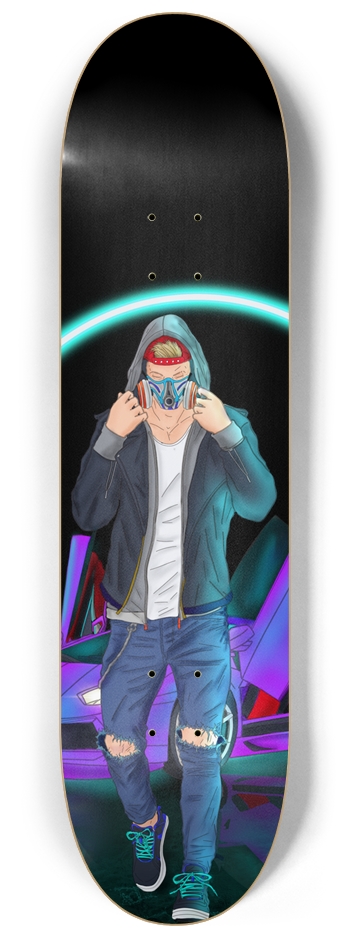 8.25 Cyber vandal 8-1/4 Skateboard Deck