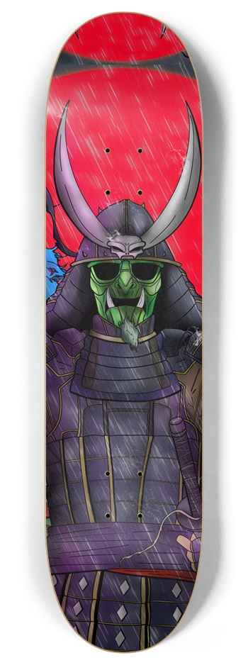 8.0 Samurai 8 Inch Skateboard Deck