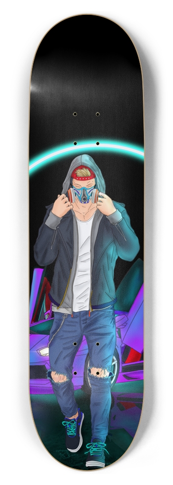 8.5 Cyber vandal 8-1/2 Skateboard Deck