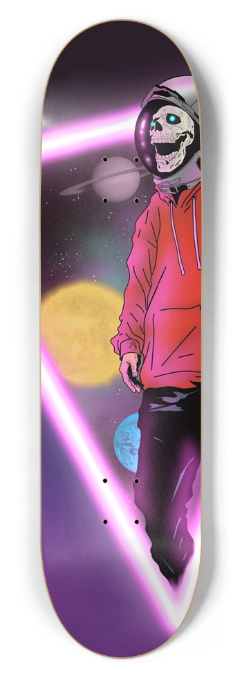 8.5 Cyber spaced 8-1/2 Skateboard Deck