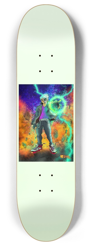 8.0 Lil king - glow in the dark deck 8 Inch Skateboard Deck