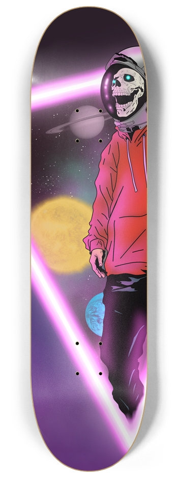 8.25 Cyber spaced 8-1/4 Skateboard Deck