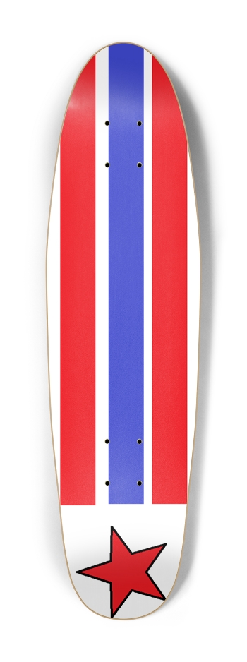 Cruizer Shape Skateboard #0002 Cruiser Shape