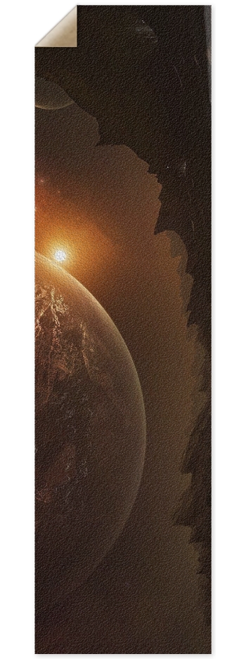 Custom Griptape Space #0019 9 x 33 Inch Griptape