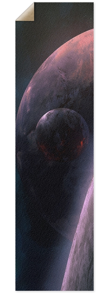 Custom Griptape Space #0018 9 x 33 Inch Griptape